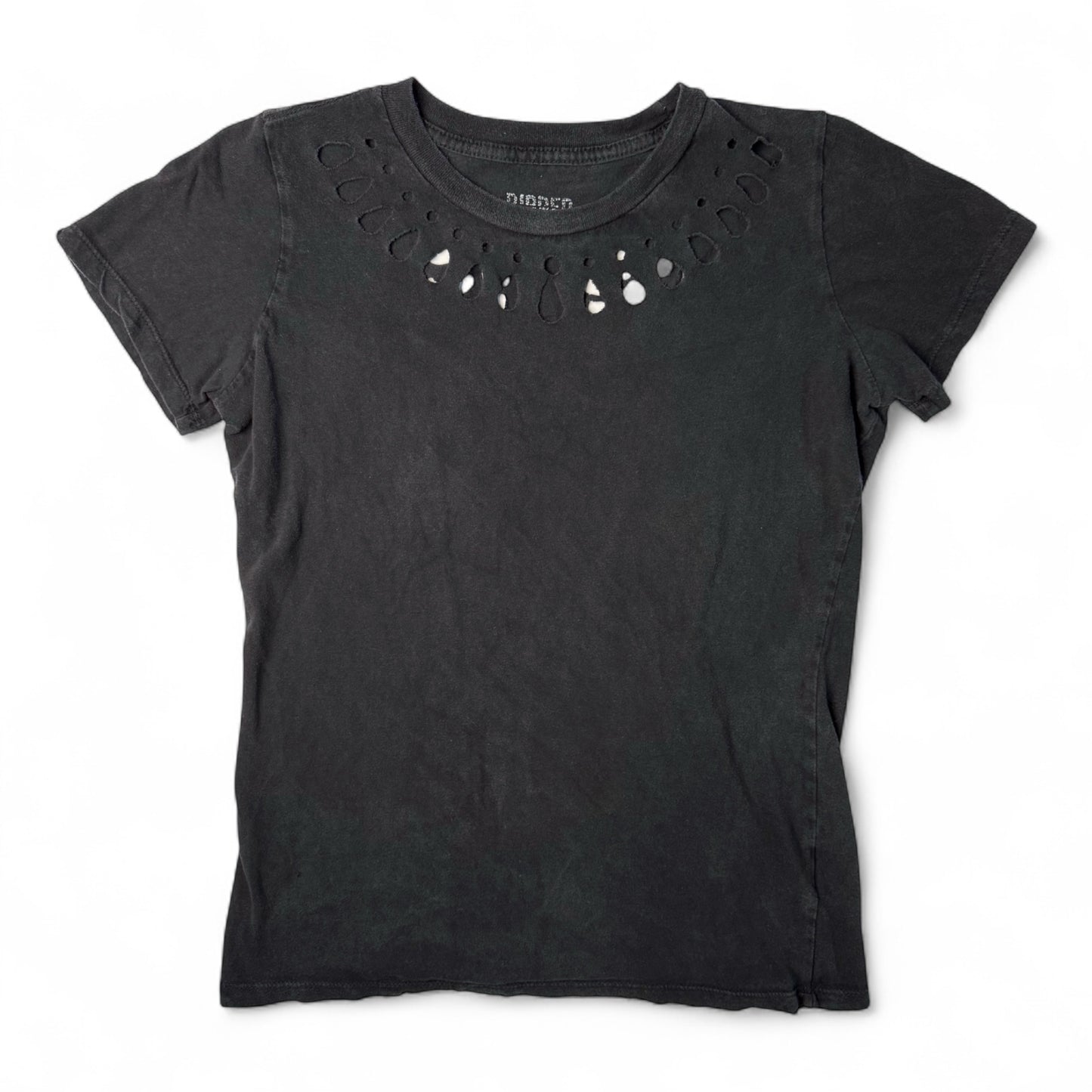 Ripped Shreds Angel Wings Cut-Out Tee