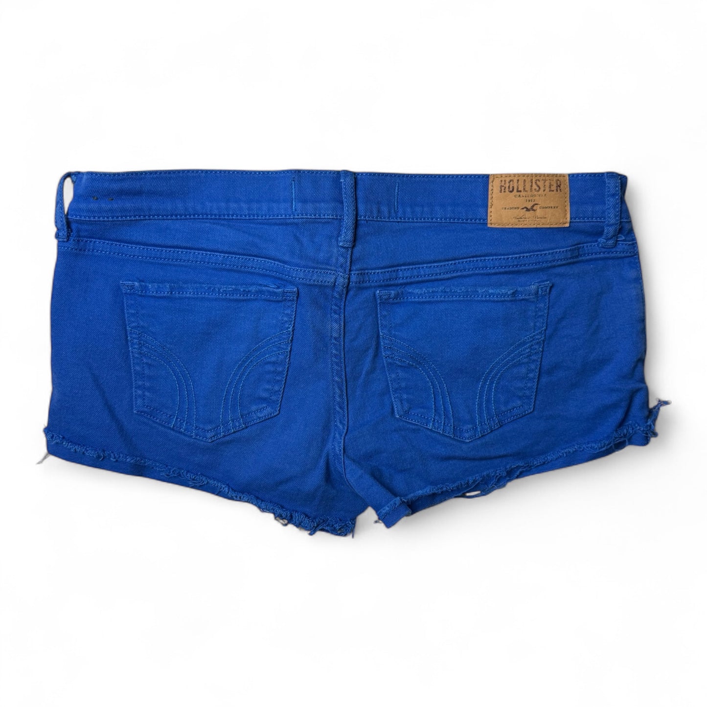 Hollister Embroidered Logo Denim Shorts