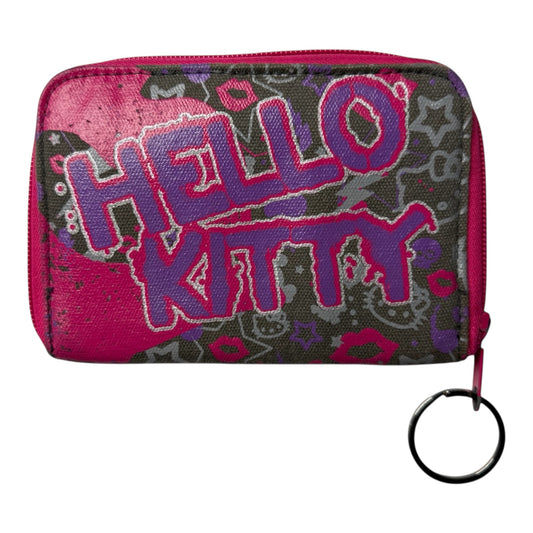 Hello Kitty Graphic Wallet with Key Ring