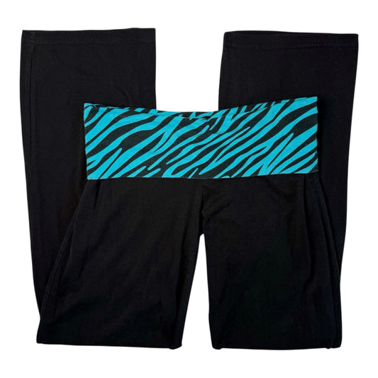 Playboy Embellished Logo Fold Over Yoga Pants