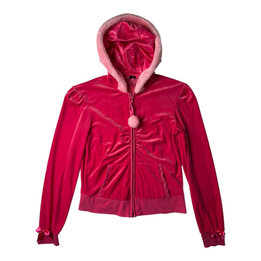Victoria’s Secret Sexy Little Things Santa Baby Velour Zip-Up Jacket