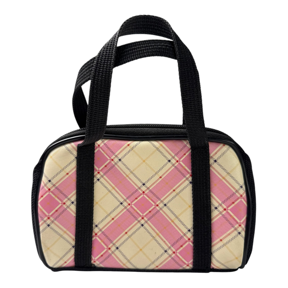Nintendo DS Pink & Cream Plaid Mini Purse 2008