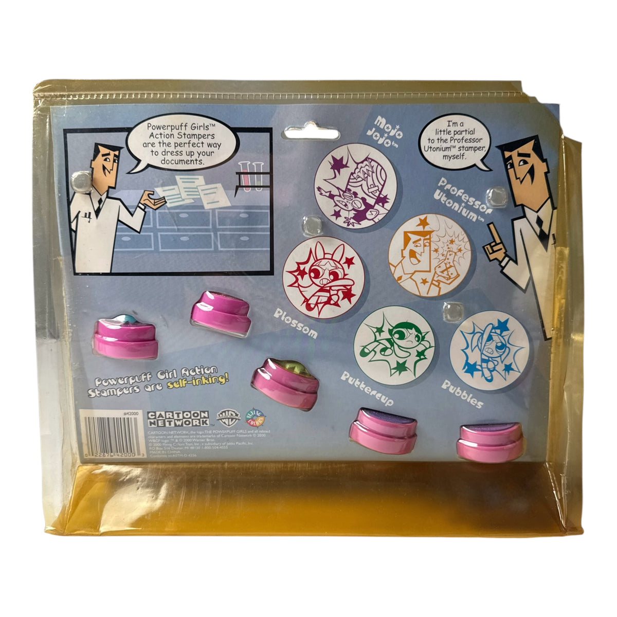 The Powerpuff Girls Action Stampers Collector's Pack