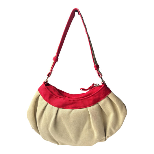 Sanrio Royal Crown Hello Kitty Canvas Patch Shoulder Bag 2005