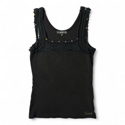 Playboy Embellished Tank Top