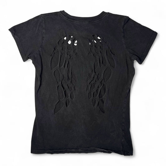 Ripped Shreds Angel Wings Cut-Out Tee