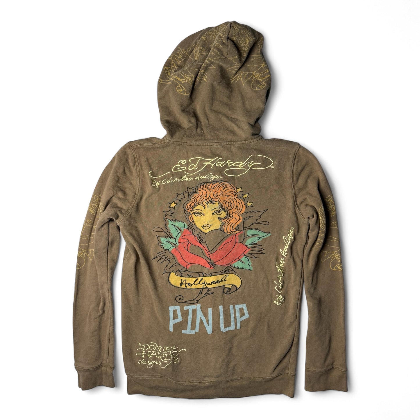 Ed Hardy Hollywood Pin Up Light Jacket