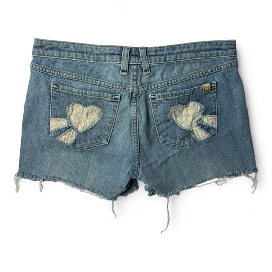 Juicy Couture Heart-Pocket Denim Shorts