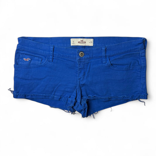 Hollister Embroidered Logo Denim Shorts