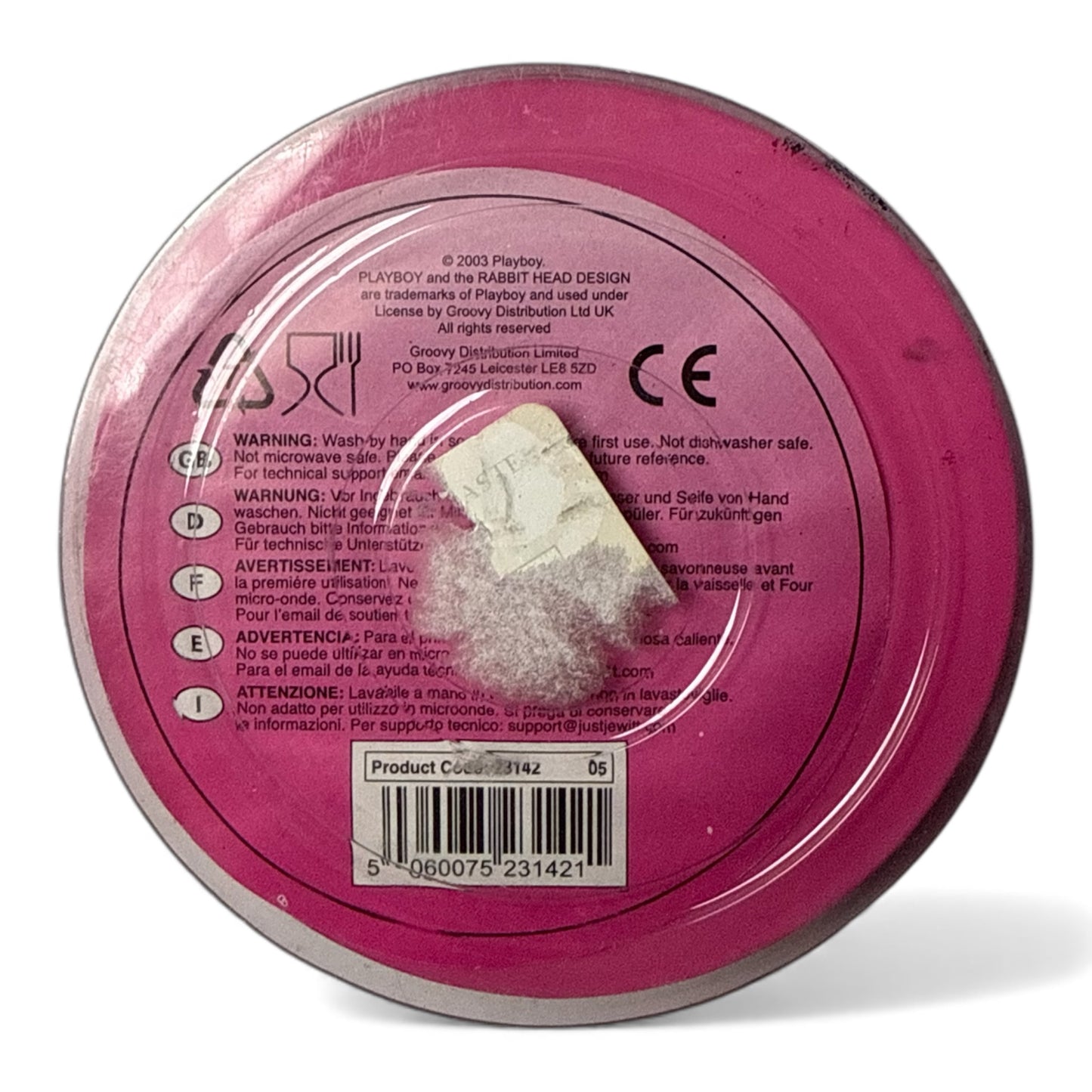 Playboy Logo Silicone Coasters