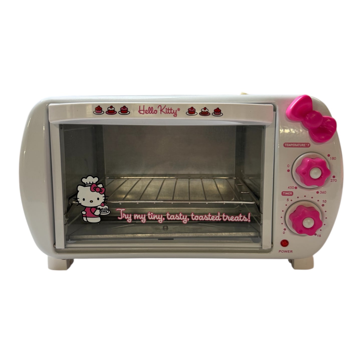 Hello Kitty “Try my tiny, tasty, toasted treats!” Toaster Oven