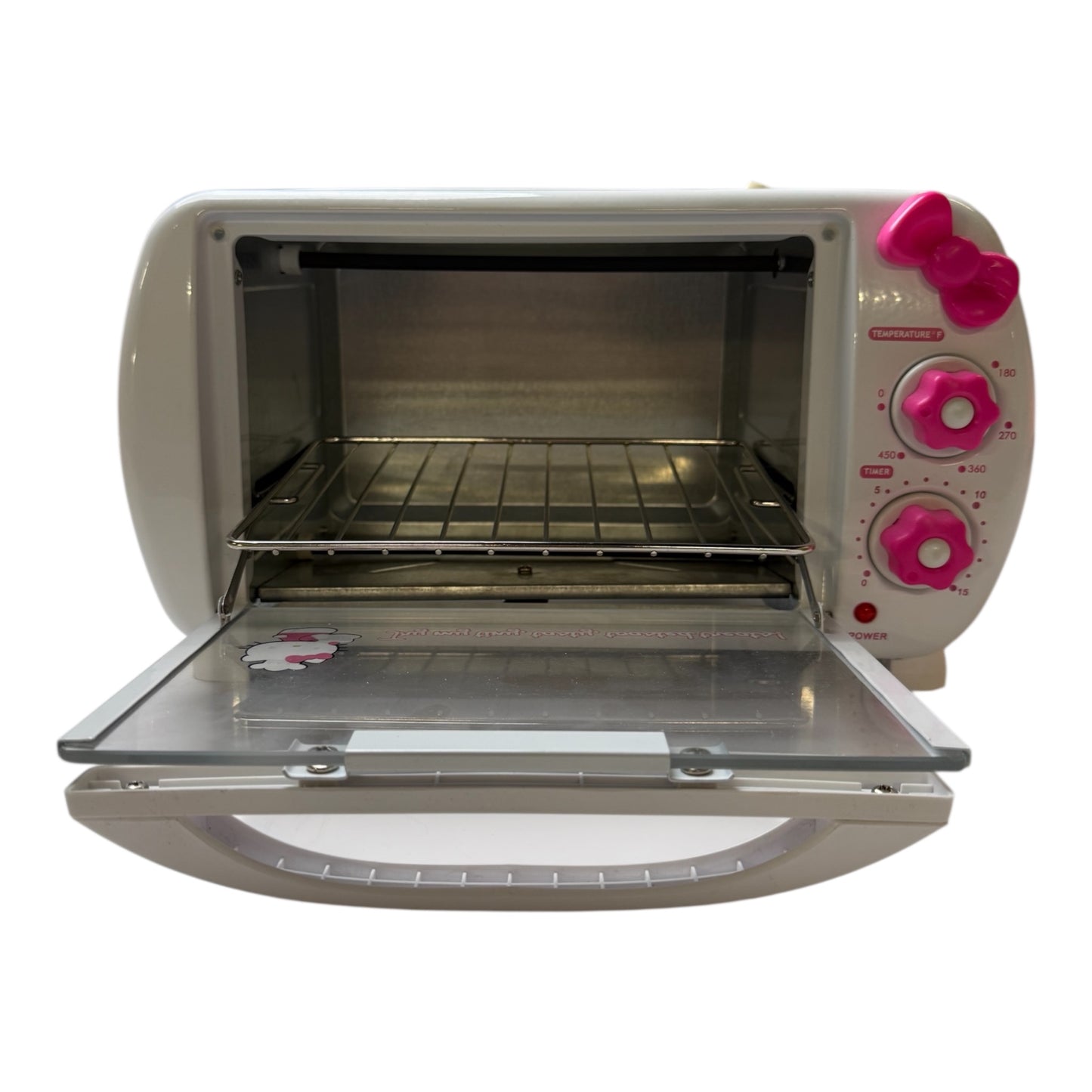 Hello Kitty “Try my tiny, tasty, toasted treats!” Toaster Oven