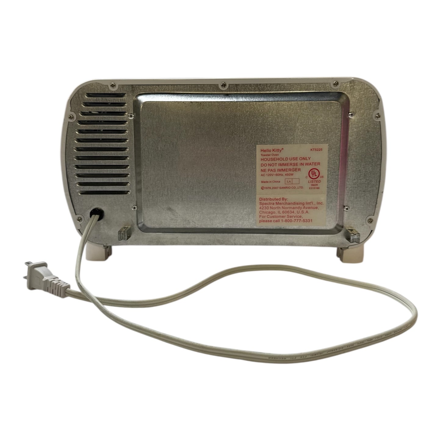 Hello Kitty “Try my tiny, tasty, toasted treats!” Toaster Oven