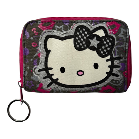 Hello Kitty Graphic Wallet with Key Ring