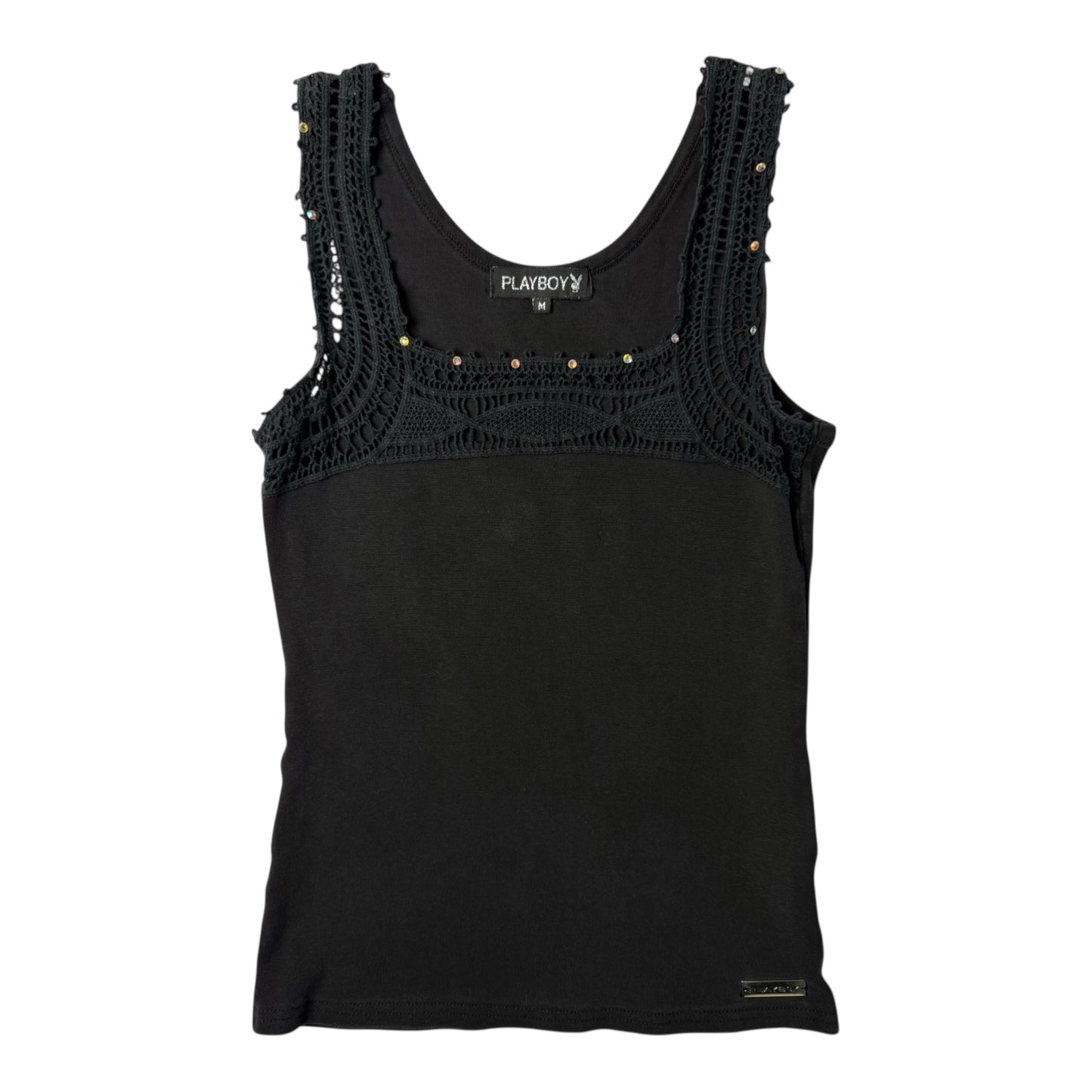 Playboy Embellished Tank Top