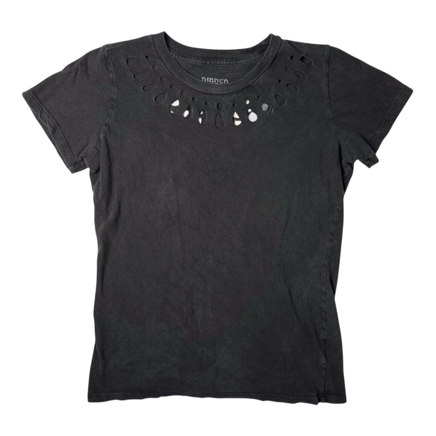Ripped Shreds Angel Wings Cut-Out Tee