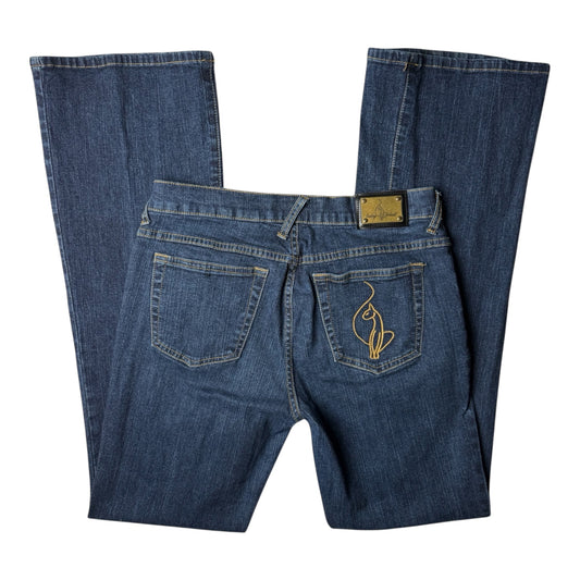 Baby Phat Embroidered Logo Jeans