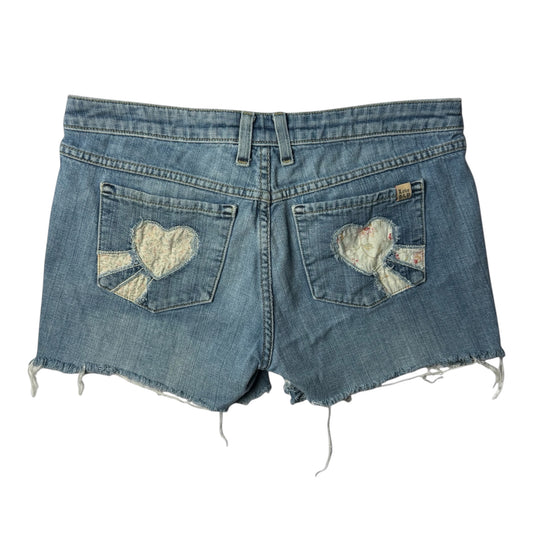 Juicy Couture Heart-Pocket Denim Shorts