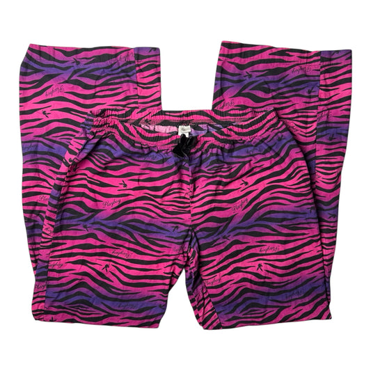 Playboy Script Zebra Print Pajama Pants