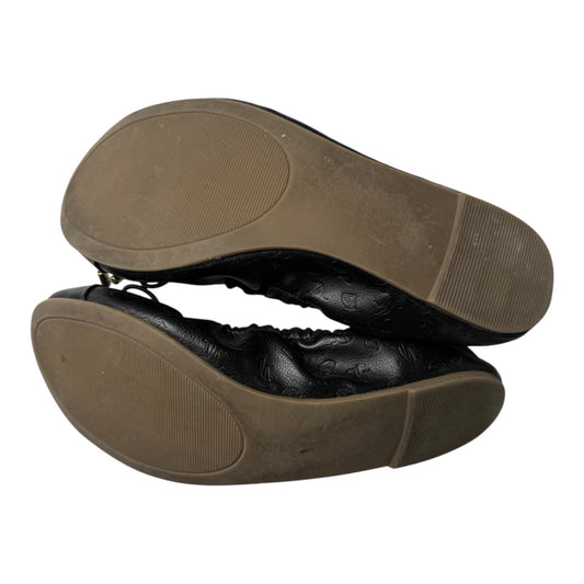 Juicy Couture Bow-Charm Ballet Flats