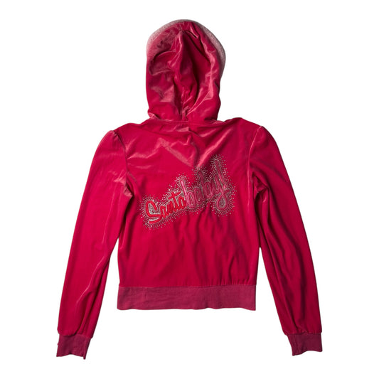 Victoria’s Secret Sexy Little Things Santa Baby Velour Zip-Up Jacket
