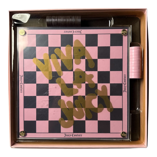 Juicy Couture Viva La Juicy Checkers Set