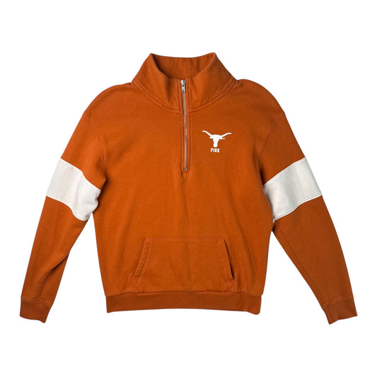Victoria’s Secret PINK The University of Texas Longhorns Quarter-Zip Pullover