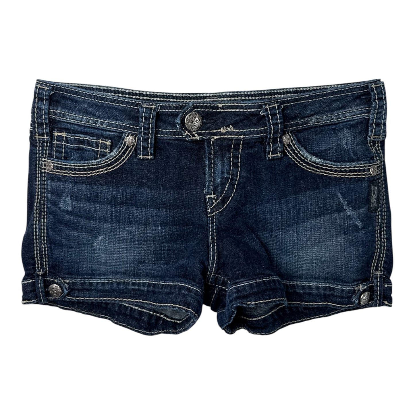 Silver Jeans Co. Navy Blue Denim Shorts