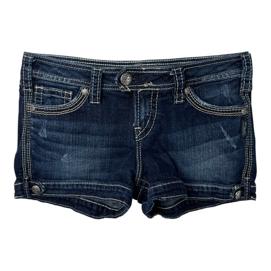 Silver Jeans Co. Navy Blue Denim Shorts