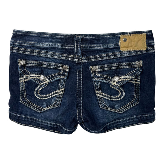 Silver Jeans Co. Navy Blue Denim Shorts