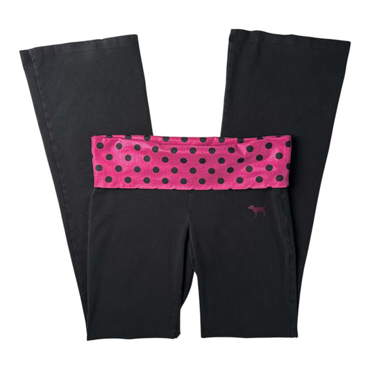 Victoria’s Secret PINK Polka Dot Metallic Foldover Pants Leggings
