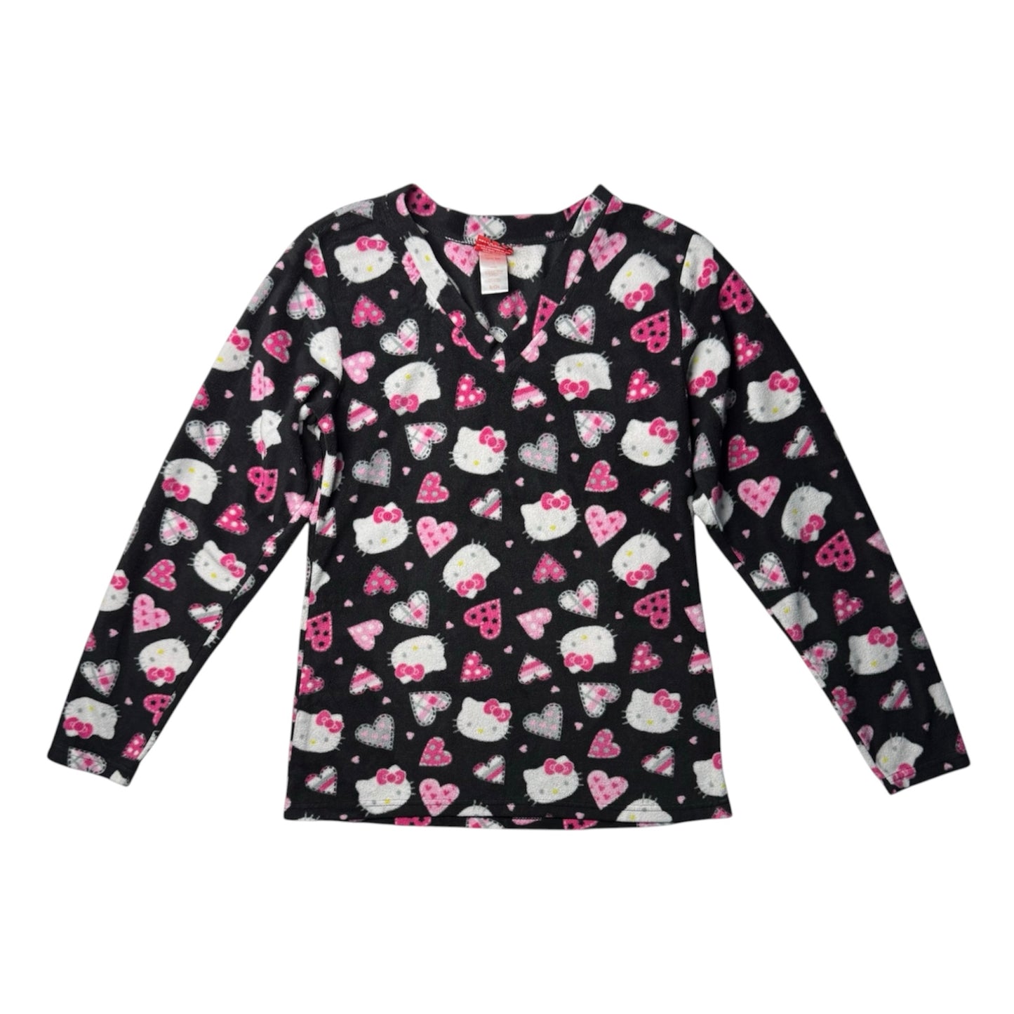 Hello Kitty Graphic Thermal Long Sleeve Pajama Tee