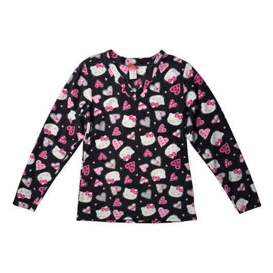 Hello Kitty Graphic Thermal Long Sleeve Pajama Tee