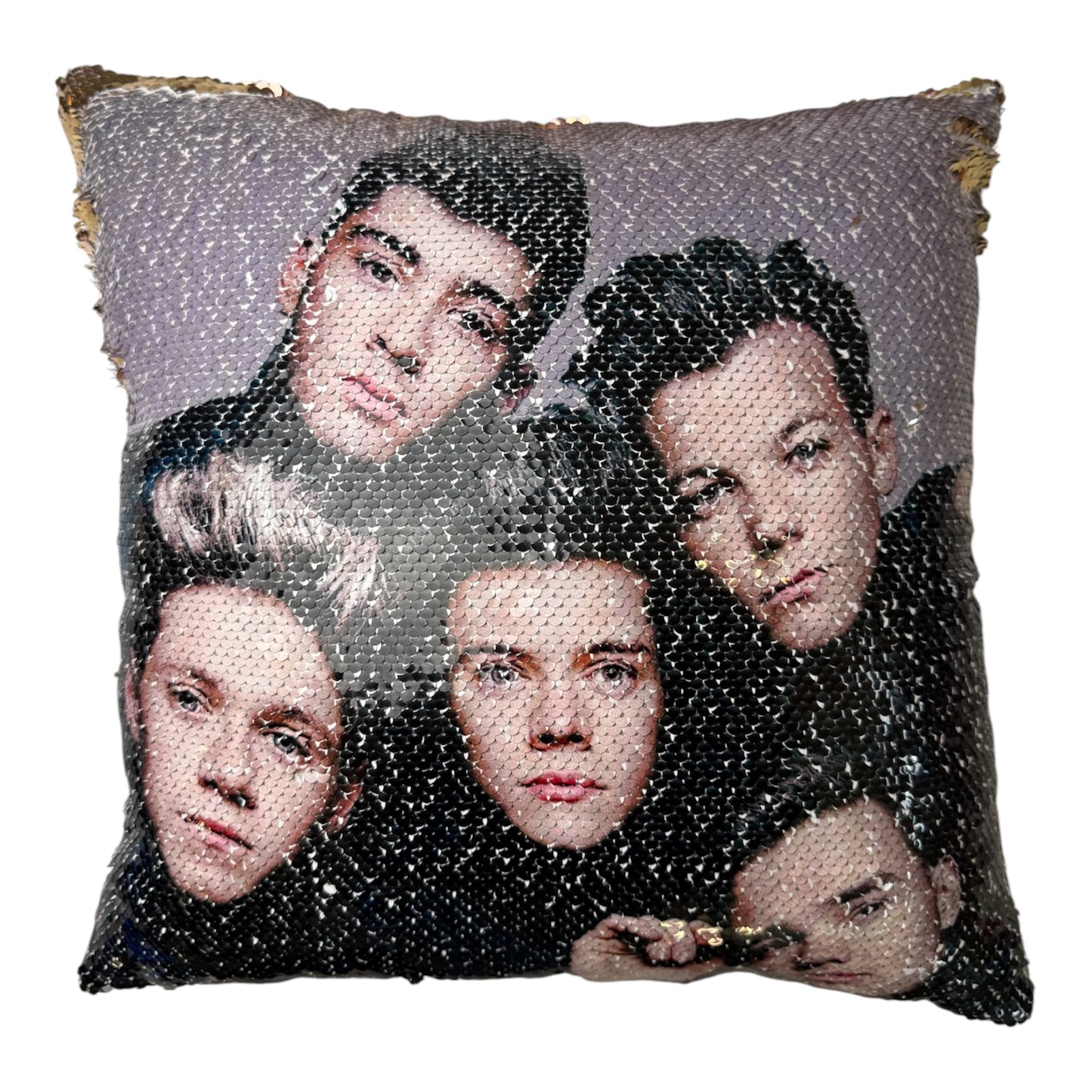 One Direction Reversible Sequin Throw Pillow