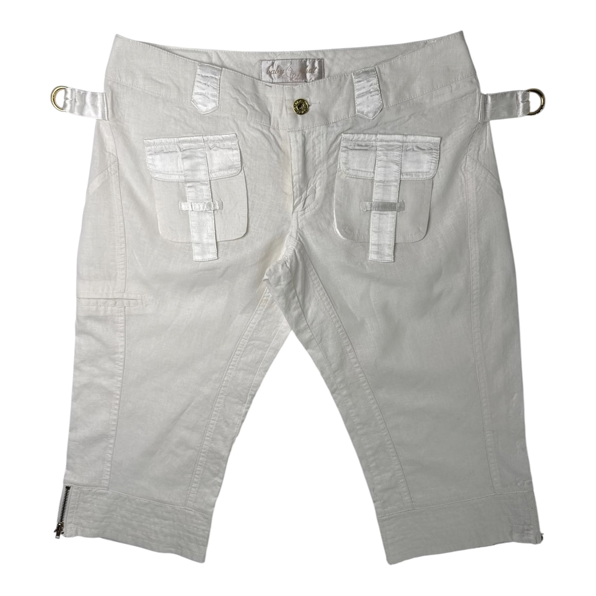 Baby Phat White Capri Pants