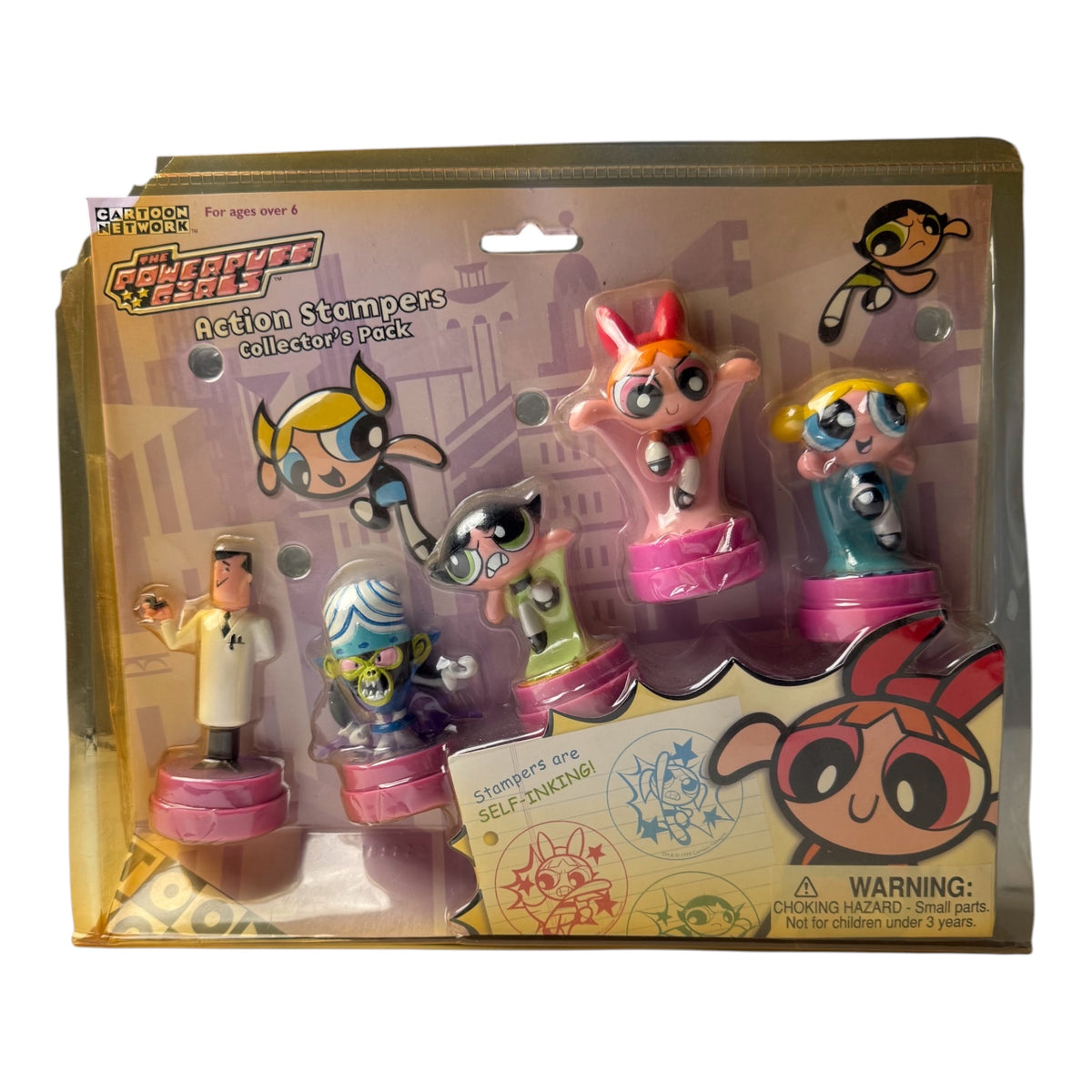 The Powerpuff Girls Action Stampers Collector's Pack