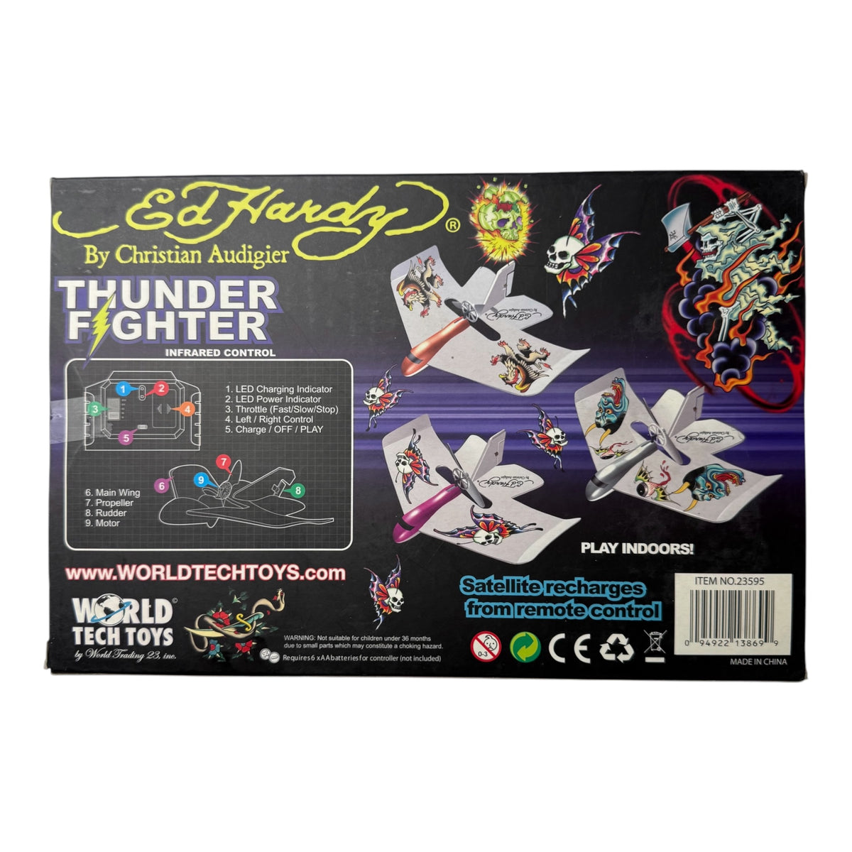 Ed Hardy Thunder Fighter Infrared Control Plane 2011