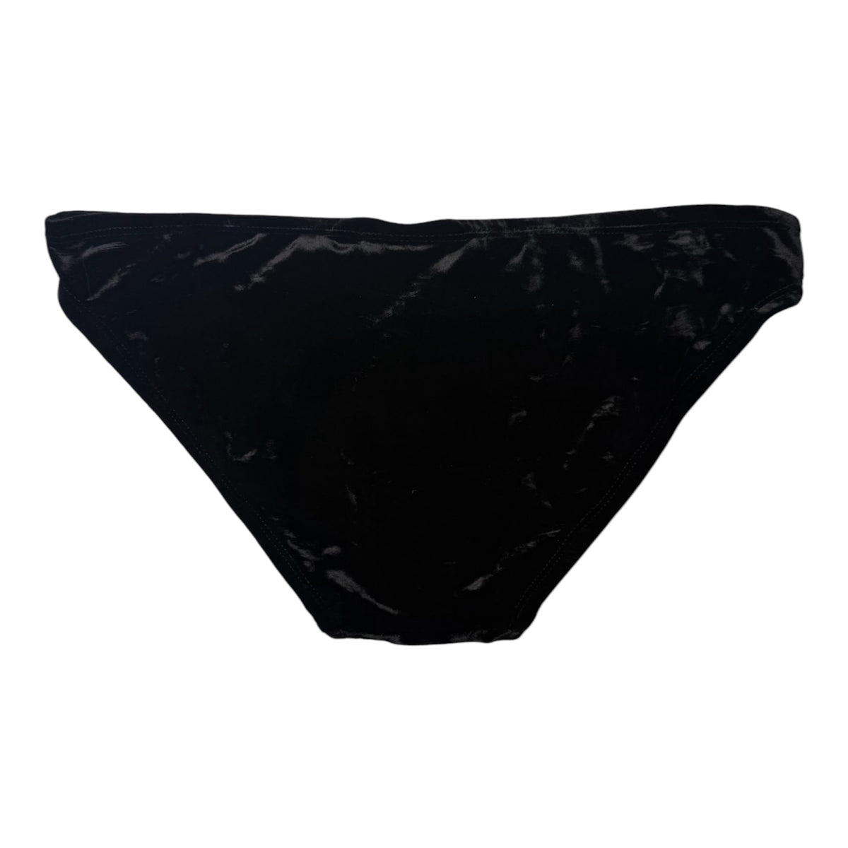 Juicy Couture Beach Surf Royalty Black Velvet Bikini Bottoms