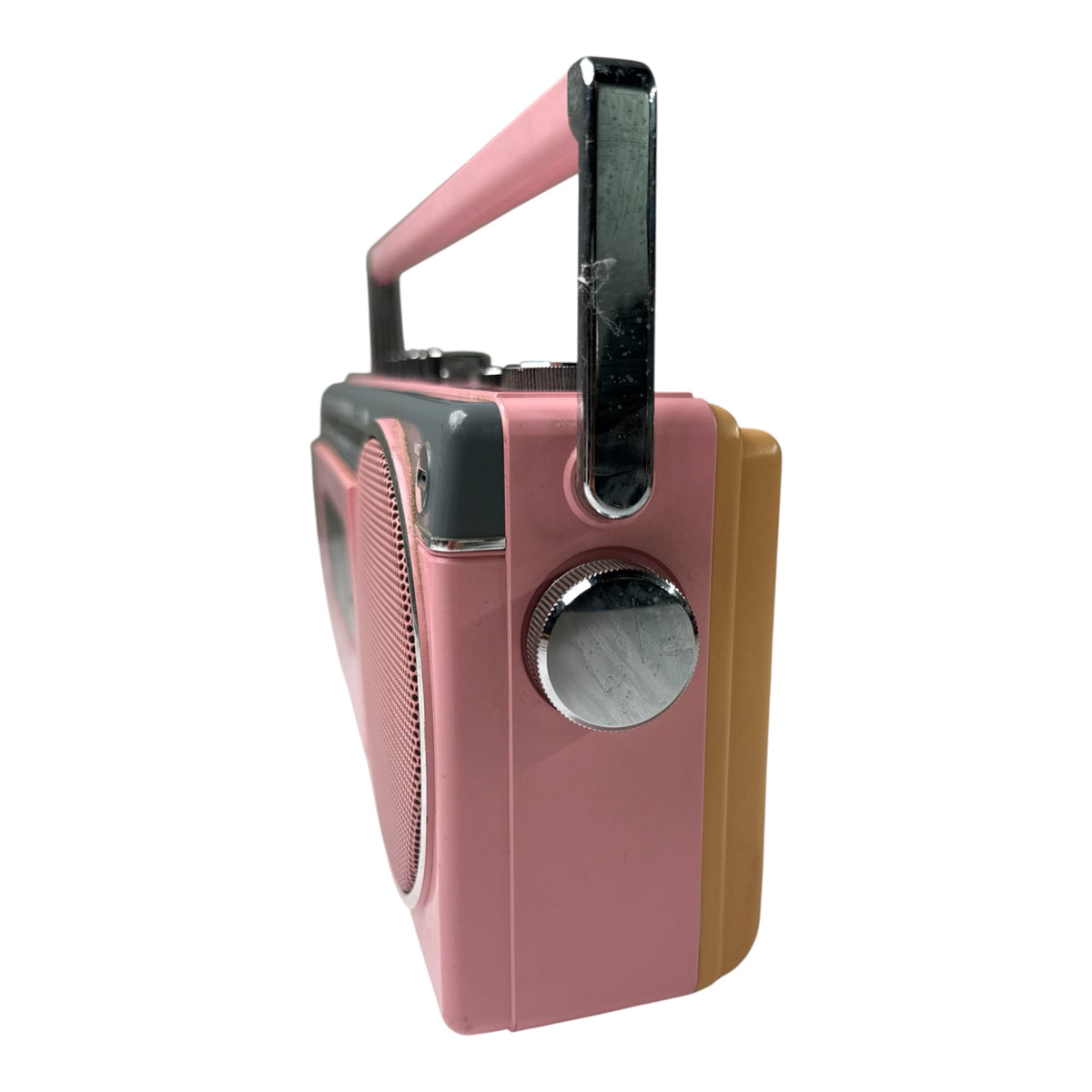 Sony Pink CFM-120 FM/AM Cassette-Corder Radio Portable Player